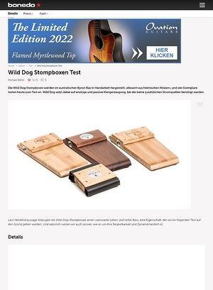 Bonedo.de Wild Dog Stompboxen Bonedo.de Wild Dog Stompboxen