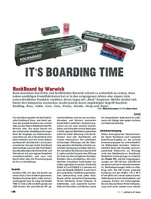 Gitarre & Bass RockBoard Pedalboard-System Gitarre & Bass RockBoard Pedalboard-System