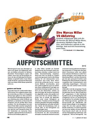 Gitarre & Bass Sire Marcus Miller V9 4&5string Gitarre & Bass Sire Marcus Miller V9 4&5string