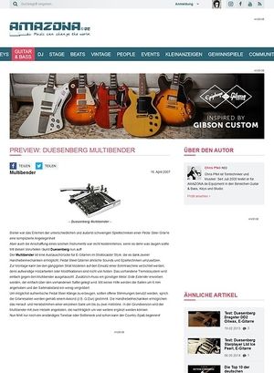 Amazona.de Preview: Duesenberg Multibender Amazona.de Preview: Duesenberg Multibender