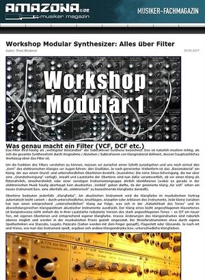 Amazona.de Modular Serie: Die Filter (Teil 2) Amazona.de Modular Serie: Die Filter (Teil 2)