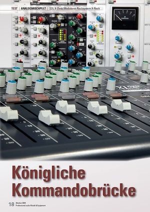 Professional Audio SSL X-Desk/Modulares Racksystem X-Rack Professional Audio SSL X-Desk/Modulares Racksystem X-Rack