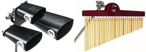 Cowbell und Chimes