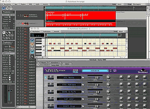 Arrangefenster Drums Arrangefenster Drums
