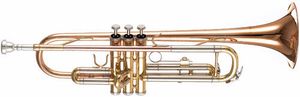 Jazztrompete mit Pumpventilen