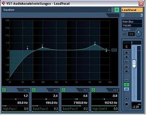 EQ from Steinberg Cubase 4