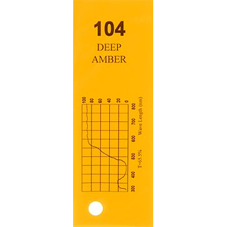 Q-Max Filter Roll 104 Deep Amber