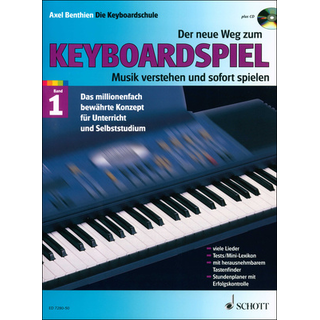 Schott Der Neue Weg Zum Keyboard 1+CD