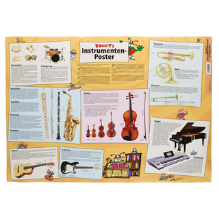 Voggenreiter Voggys Instrumenten-Poster