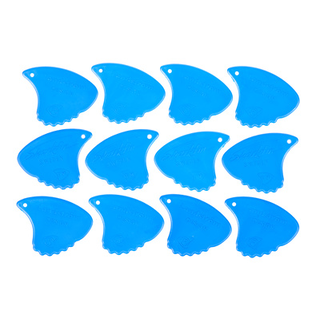 Sharkfin Pick Relief Hard Blue