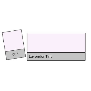 Lee Colour Filter 003 Lavender T.