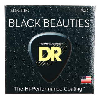 DR Strings Black Beauties BKE-9