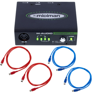 M-Audio MIDISport 2X2 USB Bundle