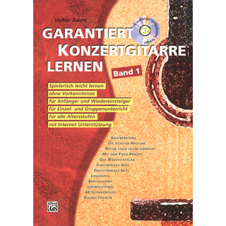 Alfred Music Publishing Garantiert Konzertgit. Lernen