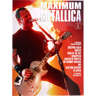 Wise Publications Maximum Metallica