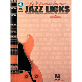 Hal Leonard 101 Must Know Jazz Licks