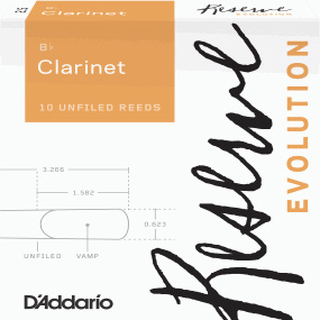 DAddario Woodwinds Reserve Evolution Clar 3.0