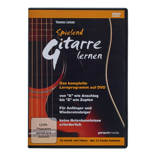 Jenschmedia Spielend Gitarre lernen 1 DVD