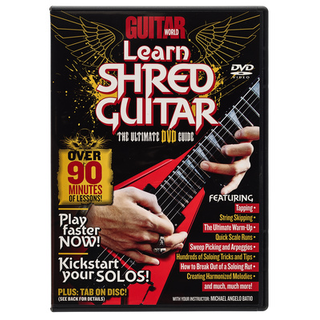 Guitar World Learn Shred Guitar DVD