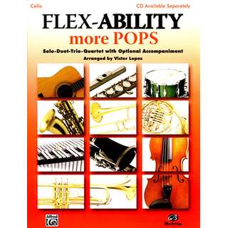Alfred Music Publishing Flex-Ability More Pops Cello