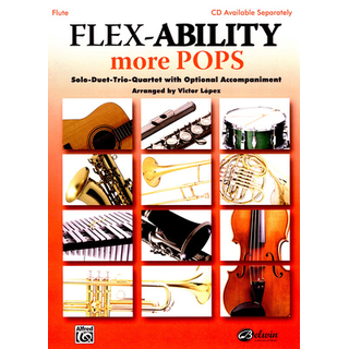 Alfred Music Publishing Flex-Ability More Pops Flute