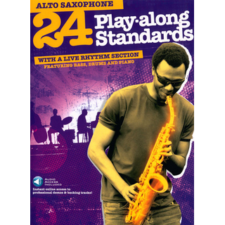Wise Publications 24 Play-Along Standards A-Sax