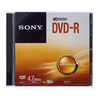 Sony DMR47 DVD-R Jewel Case