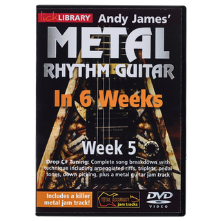 Music Sales Metal Rhythm Guitar Week 5