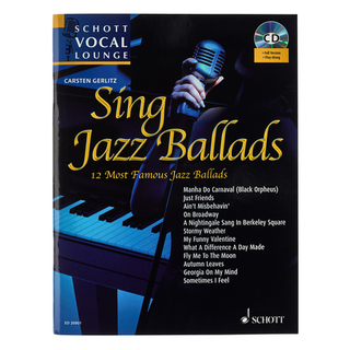 Schott Vocal Lounge Sing Jazz Ballads