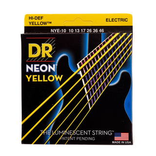 DR Strings Neon Yellow NYE-10