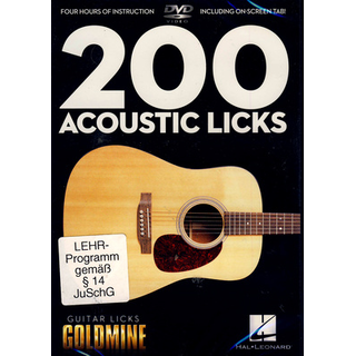 Hal Leonard 200 Acoustic Licks