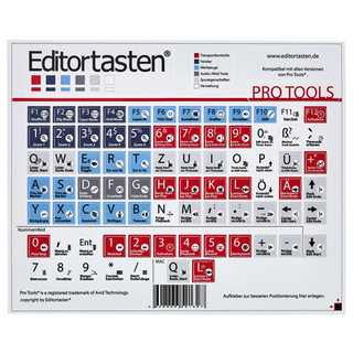 Editortasten Pro Tools Edition