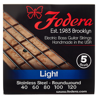 Fodera 5-String Set Light Steel