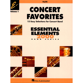 Hal Leonard Concert Favorites 1 Flute