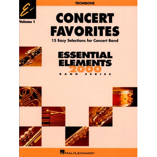 Hal Leonard Concert Favorites 1 Trombone