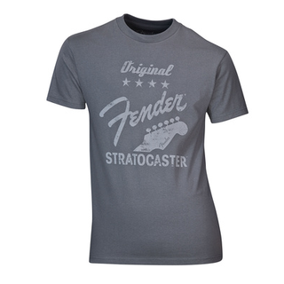 Fender T-Shirt &quot;Stratocaster&quot; Grey L