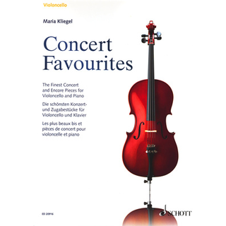 Schott Concert Favourites Cello