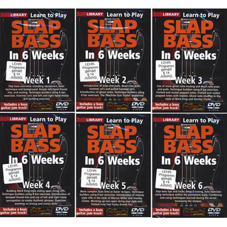 Music Sales Slap Bass Complete 1-6