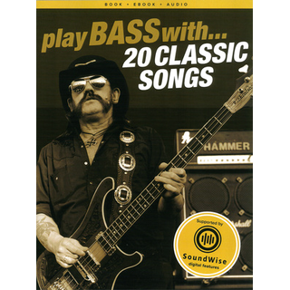 Wise Publications Play Bass With 20 Classic Song