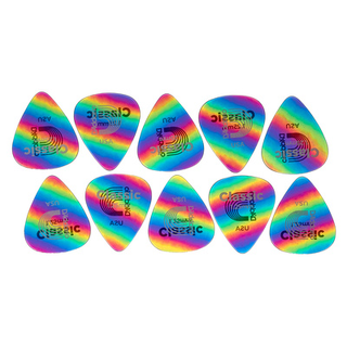 Daddario 1CRB7-10 X-Heavy Rainbow Picks