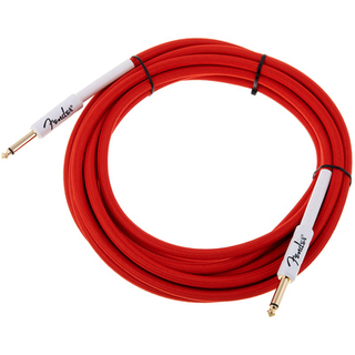 Fender YJM Instrument Cable 6m Red