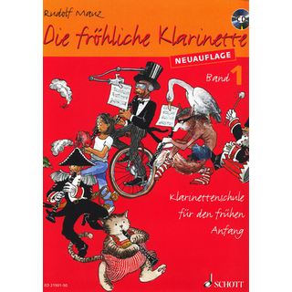 Schott Die Fröhliche Klarinette 1 +CD
