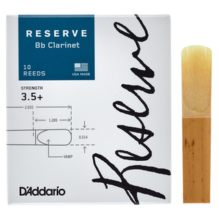 DAddario Woodwinds Reserve Clarinet 3.5+
