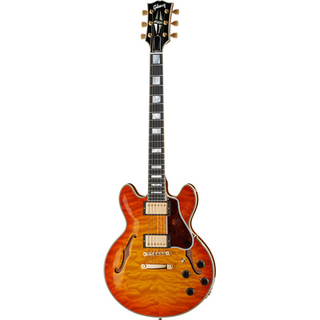 Gibson CS-356 Ltd Quilt TangerinBurst