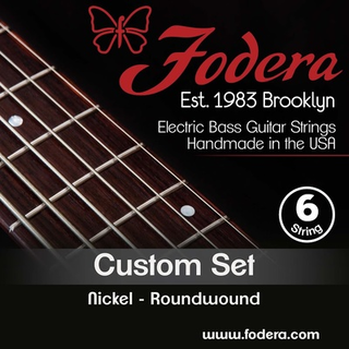 Fodera 6-String Set Medium Nickel
