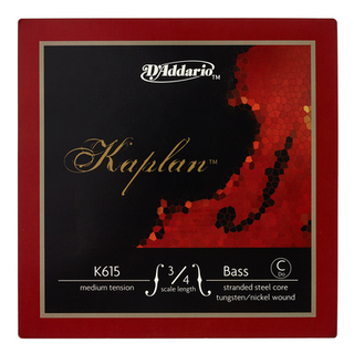 Daddario K615-3/4M Kaplan Bass C Ext.