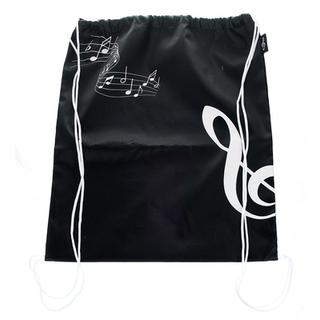agifty Gym Bag with G-Clef Black