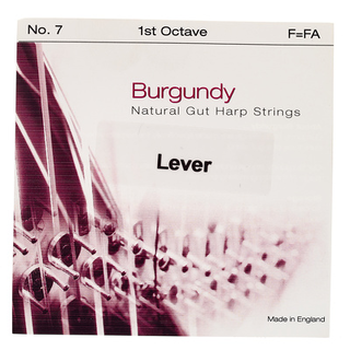 Bow Brand Burgundy 1st F Gut String No.7