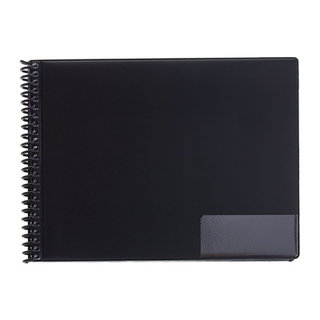 ge-gra-Muster Marching Folder A5/25 Black