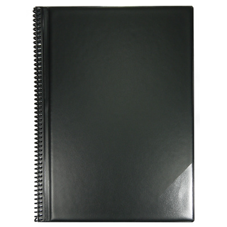 ge-gra-Muster Music Folder A4/30 Black
